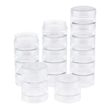 Max 18x Empty Plastic Storage Box Beads Pills Storage Container w/ Screw Lids
