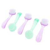 Max 5Pcs Nail Art Dust Cleaning Brushes Manicure Pedicure Nails Washing Brush