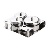 Max 3 Bottles Sanitizer Disinfectant Jar for Hair Nail Tools Sanitizing with Lid