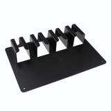 Maxbell Wall Mount Hair Color Holder Rack Salon Hair Dyeing Tubes Storage Organizer