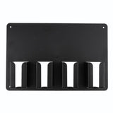 Maxbell Wall Mount Hair Color Holder Rack Salon Hair Dyeing Tubes Storage Organizer