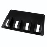 Maxbell Wall Mount Hair Color Holder Rack Salon Hair Dyeing Tubes Storage Organizer