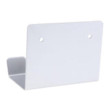 Maxbell Portable Wall Mount Hair Dryer Rack Holder w/ Hook for Universal Hair Dryer Silver