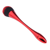 Maxbell 8.1' Super Soft Fluffy Loose Powder Brush Blush Makeup Beauty Tool Red