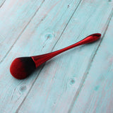 Maxbell 8.1' Super Soft Fluffy Loose Powder Brush Blush Makeup Beauty Tool Red