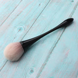 Maxbell 8.1' Super Soft Fluffy Loose Powder Brush Blush Makeup Beauty Tool Black