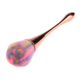 Maxbell 8.1' Super Soft Fluffy Loose Powder Brush Blush Makeup Beauty Tool Rose Gold