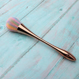 Maxbell 8.1' Super Soft Fluffy Loose Powder Brush Blush Makeup Beauty Tool Rose Gold