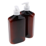 Max 2pcs PET Empty Spray Pump Bottle refillable Cosmetic Bottles White Pump Head