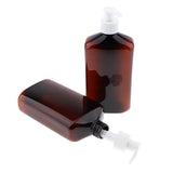 Max 2pcs PET Empty Spray Pump Bottle refillable Cosmetic Bottles White Pump Head