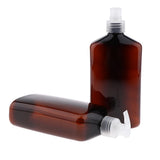 Max 2pcs PET Empty Spray Pump Bottle refillable Cosmetic Bottles Clear Pump Head