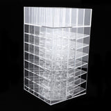 Maxbell Lipstick Organizer Lipgloss Holder Rotating Tower Acrylic Display Rack Clear