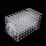 Maxbell Lipstick Organizer Lipgloss Holder Rotating Tower Acrylic Display Rack Clear