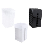 Maxbell Lipstick Organizer Lipgloss Holder Rotating Tower Acrylic Display Rack Clear