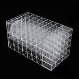 Maxbell Lipstick Organizer Lipgloss Holder Rotating Tower Acrylic Display Rack Clear