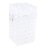 Maxbell Lipstick Organizer Lipgloss Holder Rotating Tower Acrylic Display Rack Clear