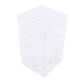 Maxbell Acrylic Rotating Lipstick Organizer Holder Spinning Lipgloss Tower Stand 65 Grids