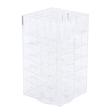 Maxbell Acrylic Rotating Lipstick Organizer Holder Spinning Lipgloss Tower Stand 65 Grids