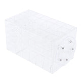 Maxbell Acrylic Rotating Lipstick Organizer Holder Spinning Lipgloss Tower Stand 65 Grids