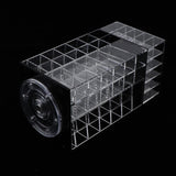 Maxbell Lipstick Organizer Lipgloss Holder Rotating Tower Acrylic Display Rack Clear Black Clear