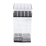 Maxbell Lipstick Organizer Lipgloss Holder Rotating Tower Acrylic Display Rack Clear Black Clear