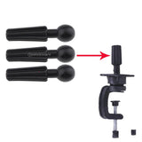 3x Mannequin Head Holder Clamp / Head Model Tripod Stand / Manikin Head Training Holder Stand Accessories Parts