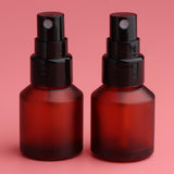 Maxbell 2x Refillable Travel Empty Glass Perfume Spray Bottle Atomiser Pump 15 ml