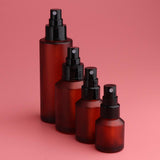 Maxbell 2x Refillable Travel Empty Glass Perfume Spray Bottle Atomiser Pump 15 ml