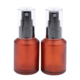 Maxbell 2x Refillable Travel Empty Glass Perfume Spray Bottle Atomiser Pump 30 ml