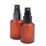 Maxbell 2x Refillable Travel Empty Glass Perfume Spray Bottle Atomiser Pump 30 ml