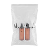 Maxbell 2pcs Empty Spray Pump Bottle Refillable Emulsion Lotions Bottle Glass 100ml
