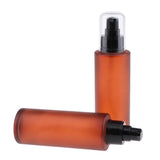 Maxbell 2pcs Empty Spray Pump Bottle Refillable Emulsion Lotions Bottle Glass 100ml