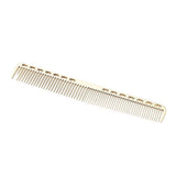 Maxbell Men's Oily Hair Pick Comb Hairdressing Styling Cutting Combs Luxury Golden