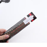 Maxbell Men's Oily Hair Pick Comb Hairdressing Styling Cutting Combs Luxury Golden