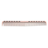 Men's Oily Hair Pick Comb Hairdressing Styling Cutting Combs Rose Red