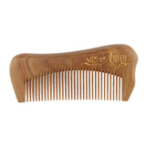 Maxbell Wide Tooth Natural Wooden Hair Comb Anti-static Massage Detangler Comb Character