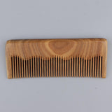 Maxbell 5" Handmade Wide Teeth Wood Comb Pocket Hairbrush Gift Plants