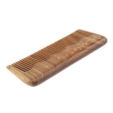 Maxbell 5" Handmade Wide Teeth Wood Comb Pocket Hairbrush Gift Plants