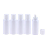 Maxbell 6pcs Empty Fine Mist Pump Spray Bottles for Perfume Toner Amber Atomizer 120ml