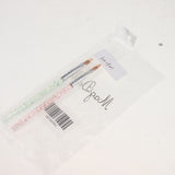 Maxbell 2Pcs Pro Nail Art Acrylic Brushes Set Dotting Painting Pens Manicure Tools