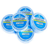 Maxbell 3 Yards Double Sided Adhesive Tape for Hair Extensions Wigs Toupee Weaving 2.5cm