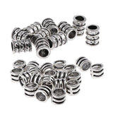 Maxbell Dreadlock Hair Beads Hair Braid Rings Cuff Clips Hair Decoration Jewelry LQ420-3--20pcs