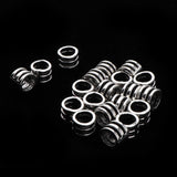 Maxbell Dreadlock Hair Beads Hair Braid Rings Cuff Clips Hair Decoration Jewelry LQ420-3--20pcs