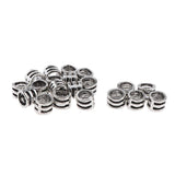 Maxbell Dreadlock Hair Beads Hair Braid Rings Cuff Clips Hair Decoration Jewelry LQ420-3--20pcs