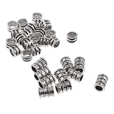 Maxbell Dreadlock Hair Beads Hair Braid Rings Cuff Clips Hair Decoration Jewelry LQ420-3--20pcs