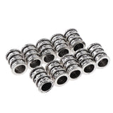 Maxbell Dreadlock Hair Beads Hair Braid Rings Cuff Clips Hair Decoration Jewelry LQ420-1--10pcs