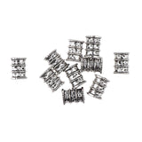 Maxbell Dreadlock Hair Beads Hair Braid Rings Cuff Clips Hair Decoration Jewelry LQ420-1--10pcs