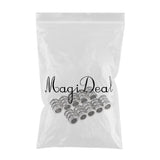 Maxbell Dreadlock Hair Beads Hair Braid Rings Cuff Clips Hair Decoration Jewelry LQ420-1--10pcs