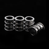 Maxbell Dreadlock Hair Beads Hair Braid Rings Cuff Clips Hair Decoration Jewelry LQ420-1--10pcs