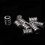 Maxbell Dreadlock Hair Beads Hair Braid Rings Cuff Clips Hair Decoration Jewelry LQ420-1--10pcs